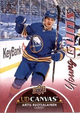 Arttu Ruotsalainen 2021-22 Upper Deck Young Guns Canvas RC #C119 Buffalo Sabres