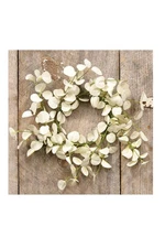 Foamy Silver Dollar Wreath