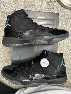 Air Jordan 11 Retro High Gamma Blue Black Blue Concord Cap - Size 10.5 eBay Tag