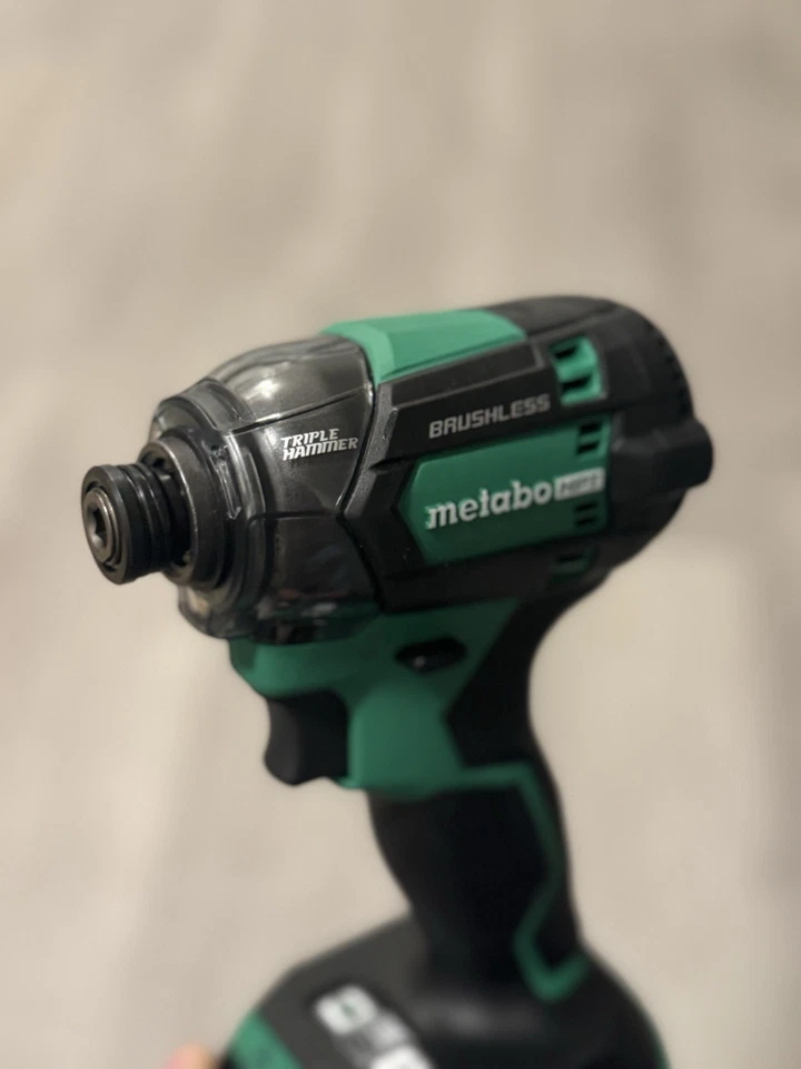 Juego de atornilladores de impacto triple martillo Metabo HPT MultiVolt 36V Foto 4 de 4