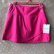 Juicy Couture Sport Pink skorts 2 Pockets inside activewear Size : M NWT