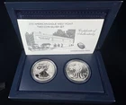 U.S. Mint 2013-W American Silver Eagle 2-Coin Set Rev Proof/Enh Unc 2 oz