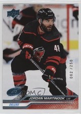 2023-24 Upper Deck Series 2 Deluxe 62/250 Jordan Martinook #287 8yu