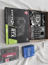 part bundle cpu,ram,motherboard and gpu
