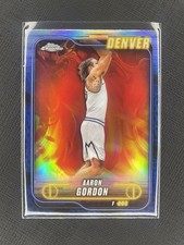 🏀 Aaron Gordon Blue Basketball Refractor Mega #62 2024-25 Topps Chrome NBA 🏀