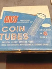 5000 circulated wheat cents 1909-1958 in 100 Anco clear coin tubes. 50 coins eac