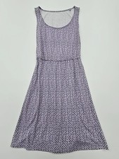 Esmara Women's Purple Sleeveless Maxi Fit Flare Dress EU 40