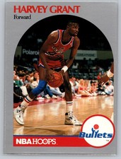 1990-91 Hoops #297 Harvey Grant - Washington Bullets