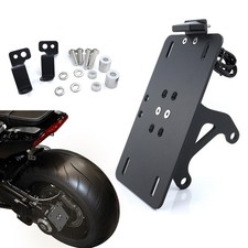 Side License Plate Bracket Black Kit Fit For Triumph Rocket 3 R/GT 2020-2025