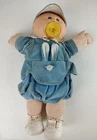 Vintage Cabbage Patch Kids Doll Blue Bunny Outfit Pacifier Hat 1980s Used