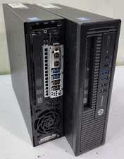 SET HP EliteDesk 800 G1 USDT 2.90GHz Core i5-4570S 8GB RAM NO HDD/SSD