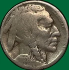 1926-D Buffalo Nickel Good G Coin, Scratch #39179