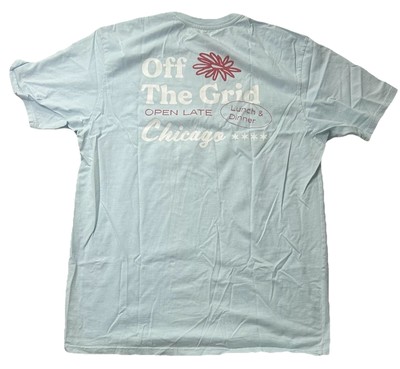 John Summit Off The Grid Records Exclusive Chicago Blue T Shirt Men s 2XL Rare