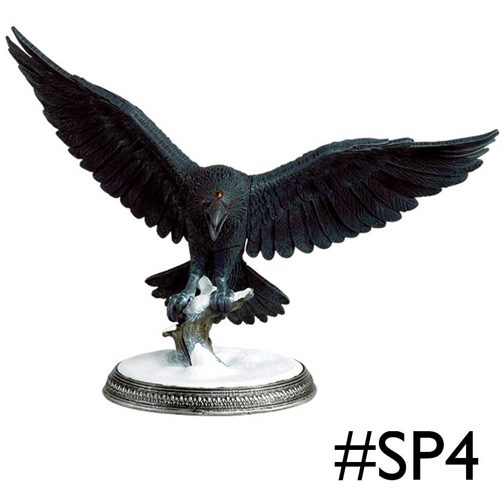 Game of Thrones Three Eyed Raven Figure Eaglemoss Collection #SP4 NEW