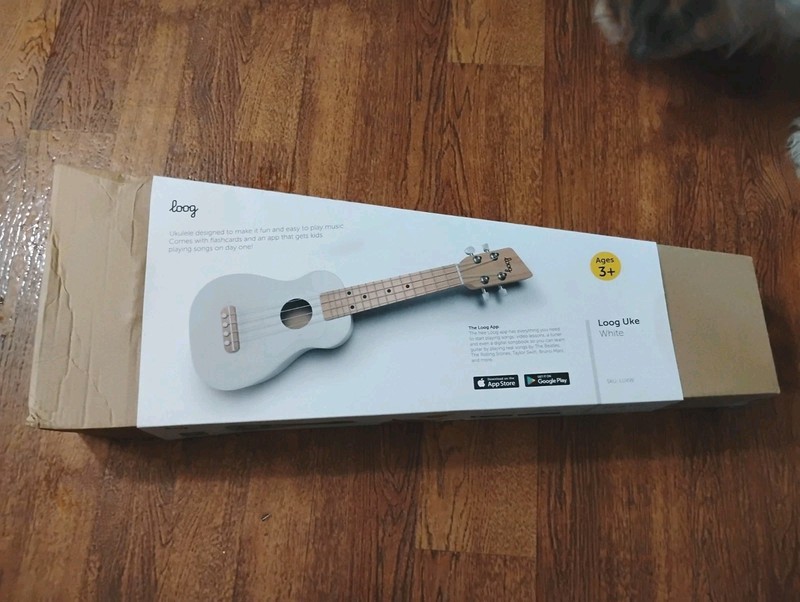 Loog Ukulele White Open Box No Cards