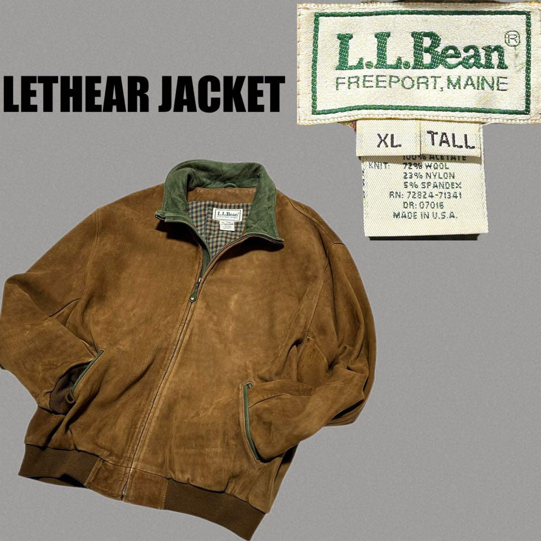 1993 L.L.Bean Leather Jacket Made in USA Vintage Rare 1993 L.L.Bean Leather Jacket Made in USA Vintage Rare