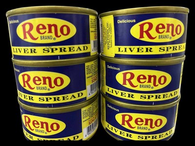 Reno Liver Spread 85gx6  ( lot of 6) Philippines