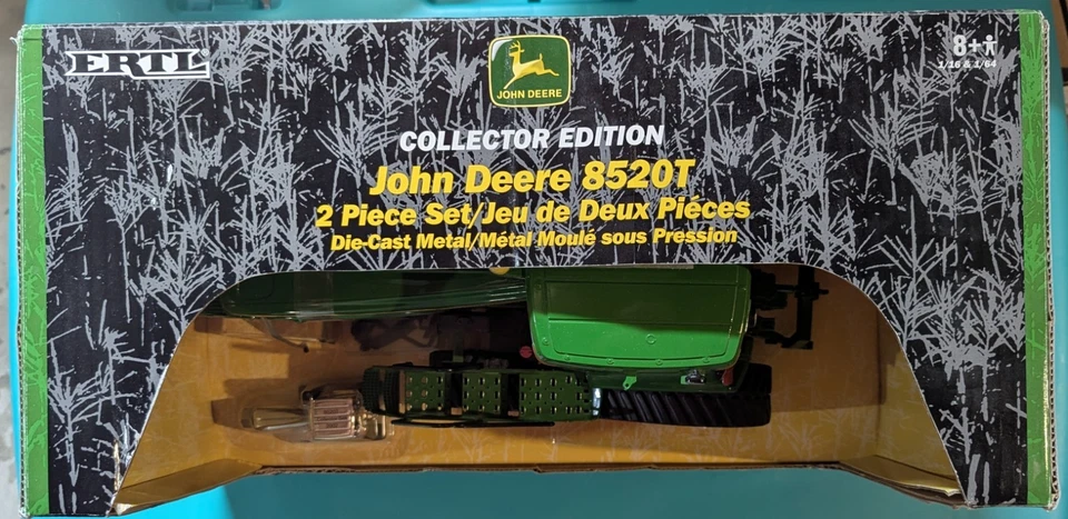 JOHN DEERE 8520T 1/16 & 1/64 COLLECTOR EDITION SET ERTL #15442A NIB - Image 4 of 4