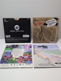 Sega Saturn Not For Resale Sampler Lot 4 Daytona USA Nights Sega Screams Promo