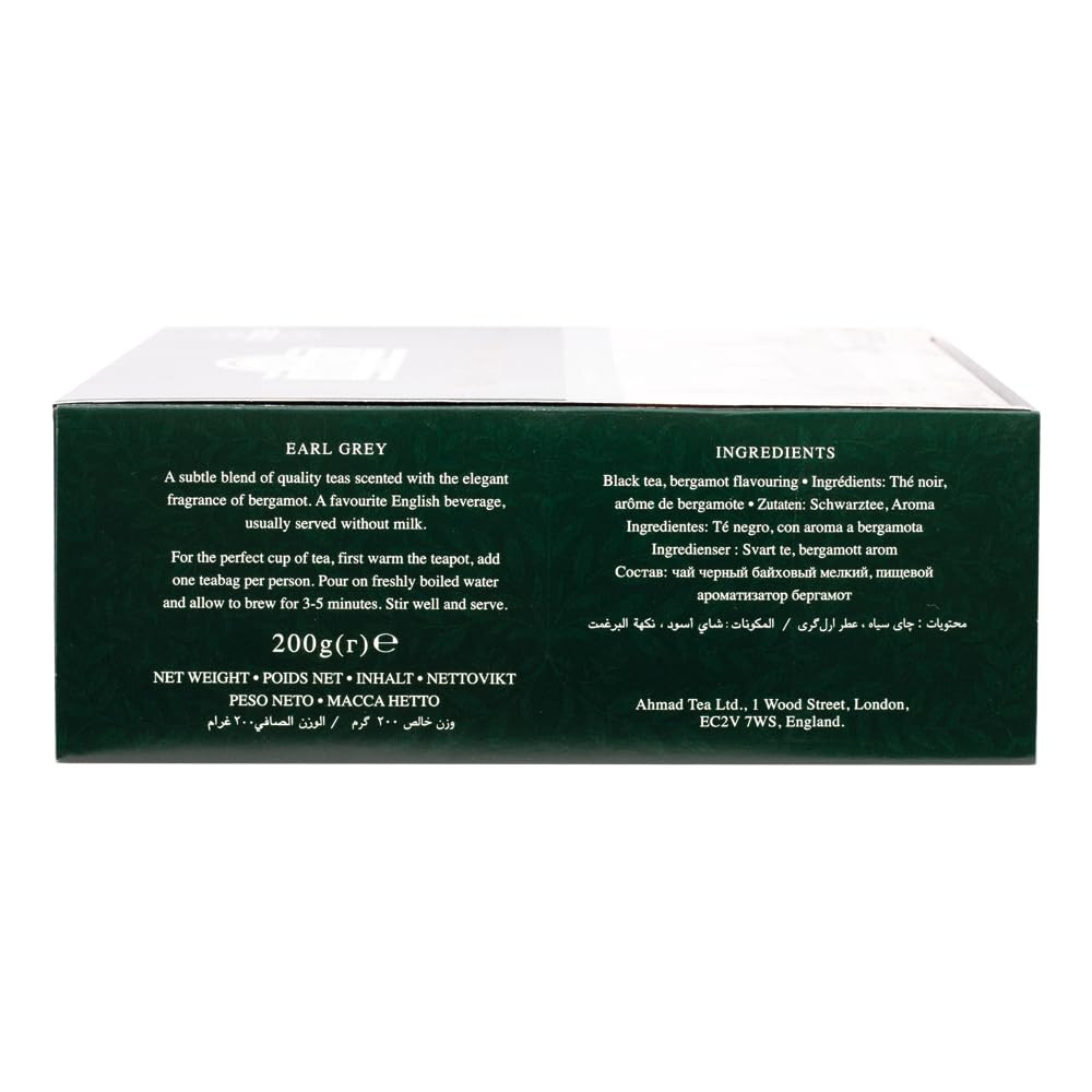 Earl Grey 100 Pack, 1200 Count, Perfect for Tea Lovers!