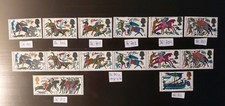 British Queen Elizabeth II 900th Year Battle Of Hastings Set 1966 Set MH Stamps