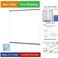 Upgraded Refrigerator Fresh Food Glass Shelf Upper fit for Whirlpool/Maytag ...