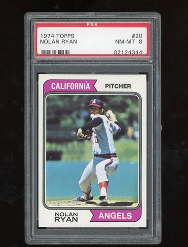 1974 Topps Nolan Ryan #20 PSA 8