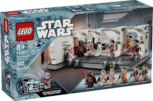 LEGO Star Wars Boarding the Tantive IV 75387 NO MINIFIGURES/BOX HALLWAY ONLY