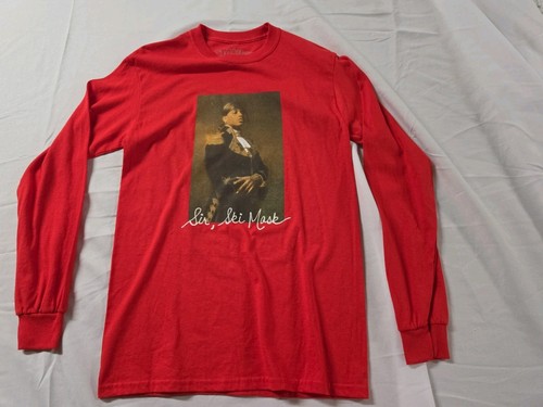Stokeley Sir, Ski Mask Self Portrait Long Sleeve Rap Shirt Size S