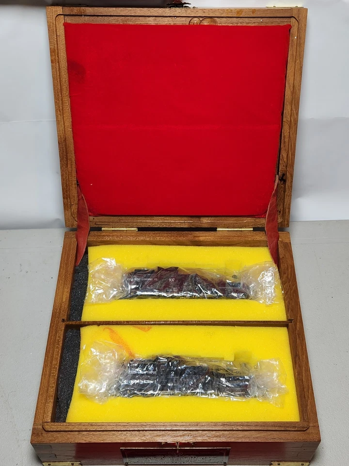 Locomotoras con engranajes Beaver Creek Model Company escala HO en caja de madera. ¡¡HALLAZGO RARO!!! Foto 2 de 4