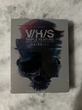 V/H/S Triple Feature 94/99/85 Blu-ray Steelbook BRAND NEW FACTORY SEALED