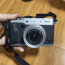 Fujifilm FinePix X30 Digital Camera 12MP 4x Optical Zoom English Language Silver