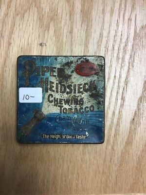 piper heidsieck chewing tobacco tin Eveland Auctions Auction Catalog - Premier Tobacciana Sale Online Auctions Vintage Piper Heidsieck Chewing Tobacco