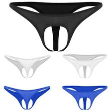 Mens Underwear Lingerie G-string Sexy Jockstraps Soft Underpants Stretchy Rave