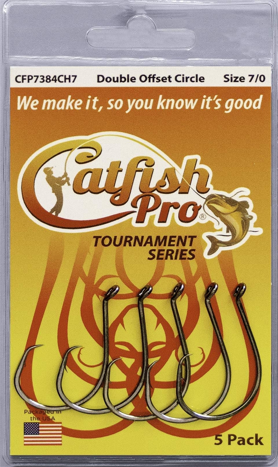 Catfish Pro Tournament Series Double Offset Circle Fishing Hooks High