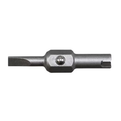 Klein Tools 13231 Replacement Bits, 1/8-Inch Slotted and Schrader