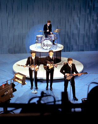 The Beatles Ed Sullivan Appearance Photo Print  13 x 19''