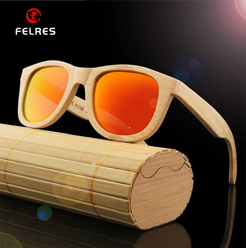 Handarbeit Herren Damen Bambus Holz Polarisiert Sonnenbrillen Holz Brillen Neu