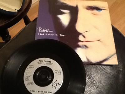 PHIL COLLINS . I WISH IT WOULD RAIN DOWN . 1990  . CLASSIC HIT 
