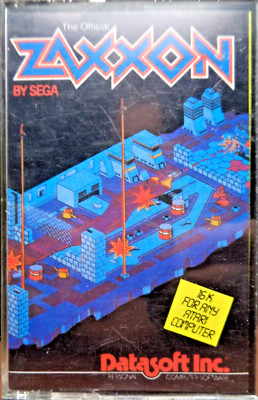 ATARI XL/XE -- ZAXXON (DATASOFT INC.)