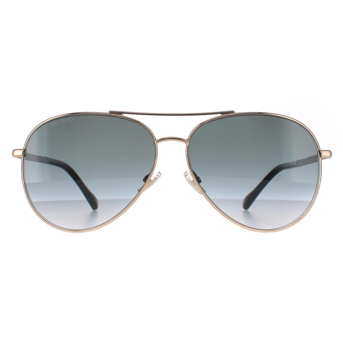 Jimmy Choo Sunglasses DEVAN/S RHL 9O Gold Black Dark Grey  display picture 1