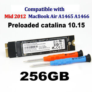 256GB 17+7pin SSD For MacBook Air 11&#034; A1465 13” A1466 Mid 2012 EMC2558 EMC2559