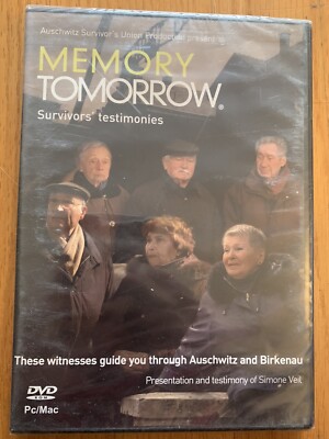 Memory tomorrow survivors testimonies auschwitz and birkenau new sealed dvd