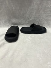 Black Women 4-4.5 Men 3-4 Non Slip Quick Drying Ultra Cushion Slides Sandals