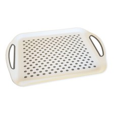 ANTI SLIP 'DELUXE' DINNER SERVING TRAY - HIGH GRIP (JH23) caravan motorhome boat