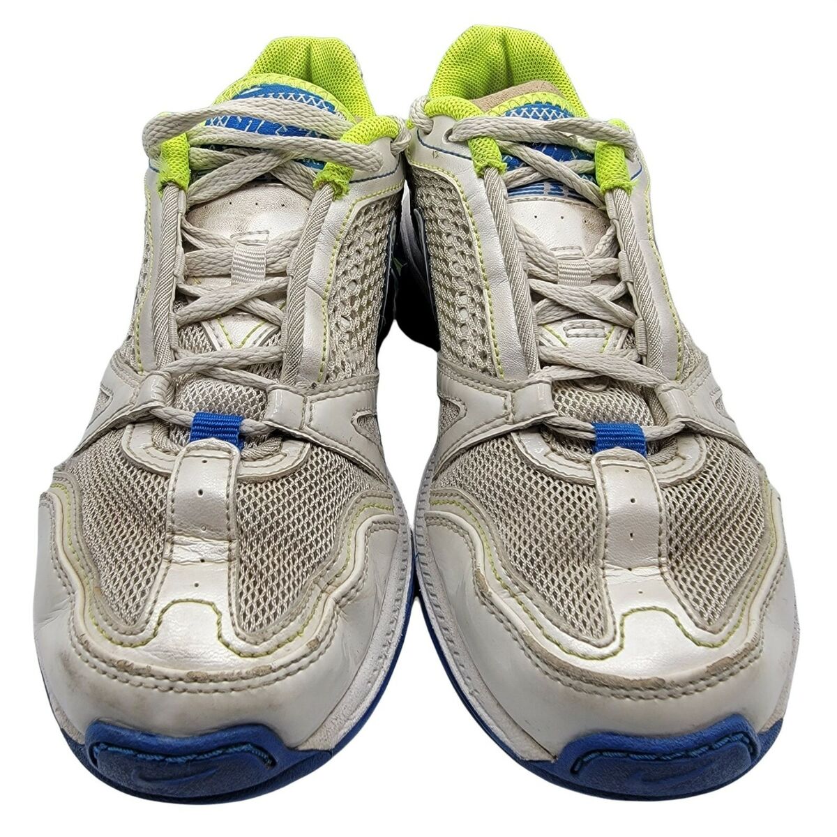 Nike Shox Diamond Flex Womens 5 Silver Blue Athletic Sneaker Nike Shox Diamond Flex Womens 5 Silver Blue Athletic Sneaker