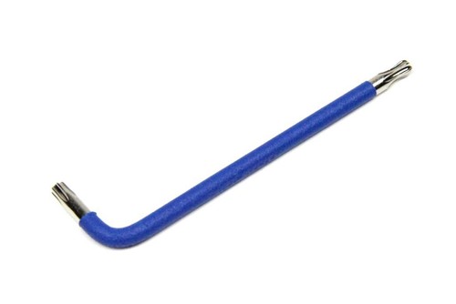 TORX Winkelschraubendreher CV TX15 mit Kugelkopf Farbcodierung blau