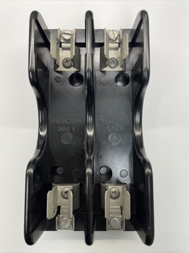 Marathon 6F30A2SP Terminal Fuse Block Holder 30/60 A 600V 2 Pole Motor Starter