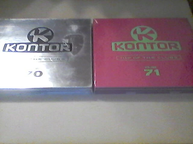 Kontor Vol.70 & 71     Sammlung    Neuwertig 