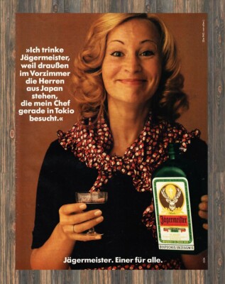 Jägermeister #0943 - Reklame Werbeanzeige Original-Werbung 1976